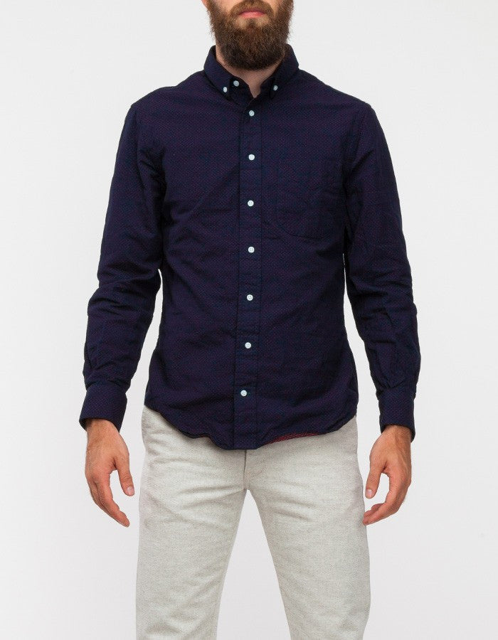 Dotted Navy Shirt