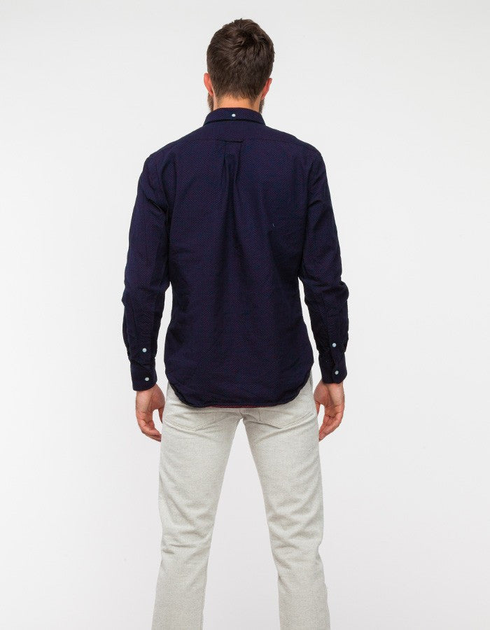 Dotted Navy Shirt
