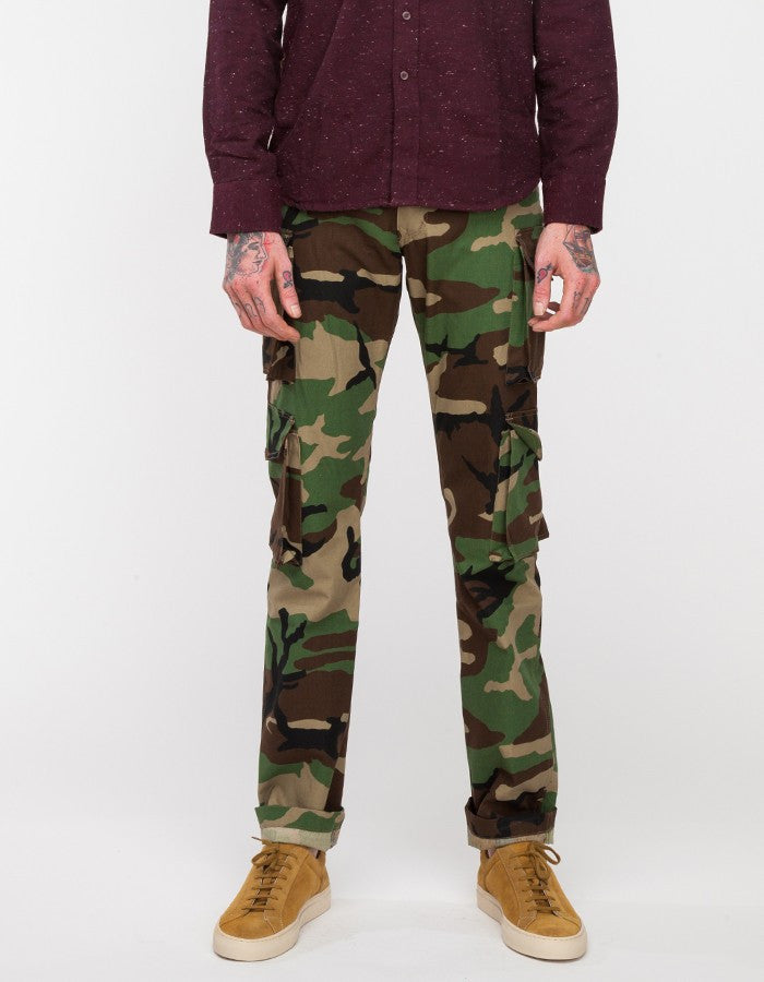 Camo Slim Cargos
