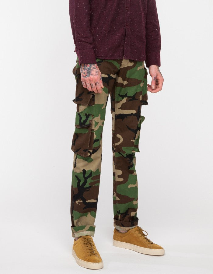 Camo Slim Cargos